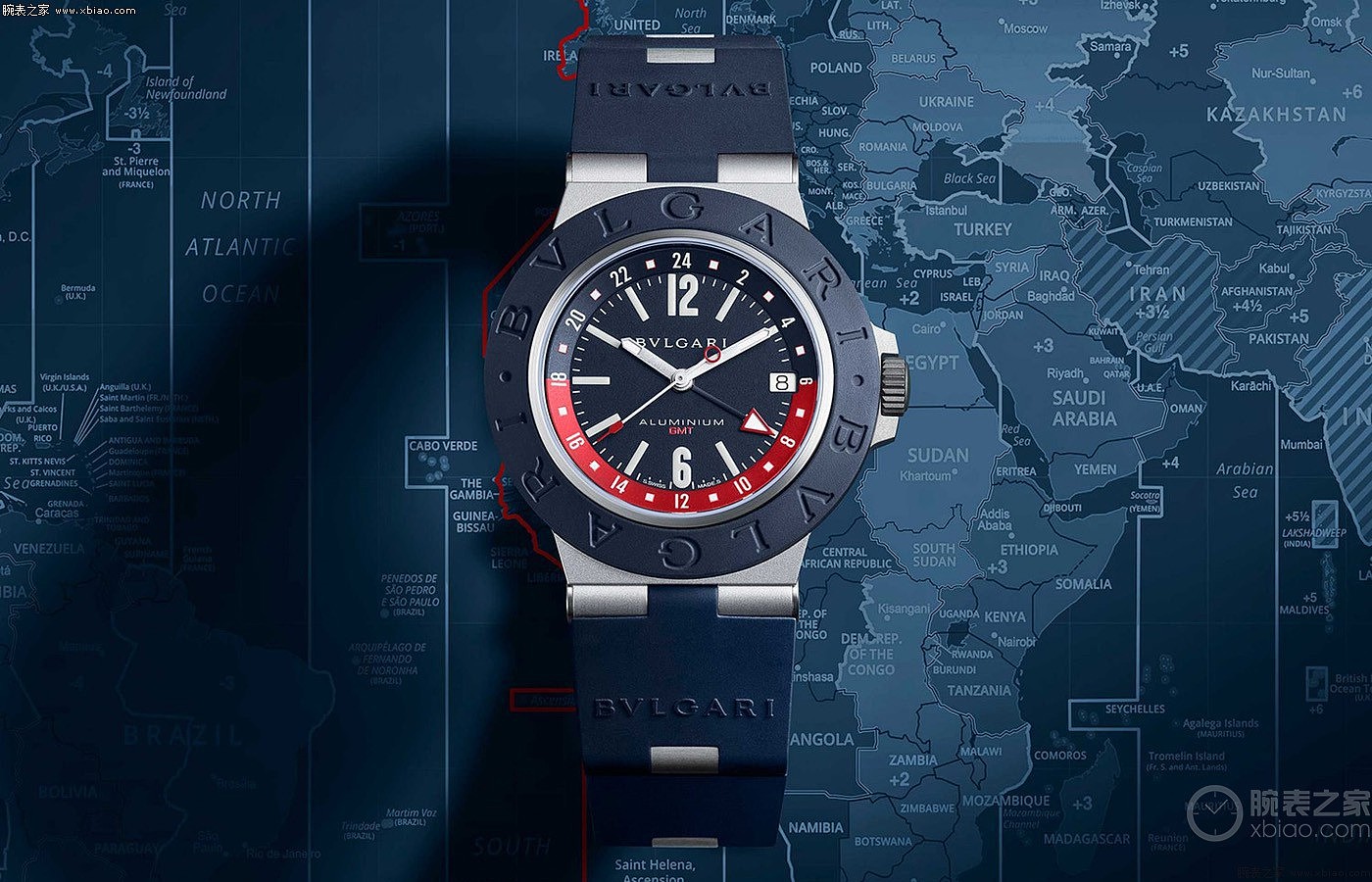 BVLGARI宝格丽推出全新Aluminium GMT腕表 - 1
