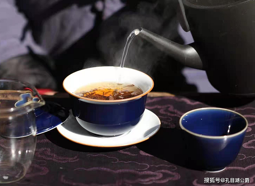 茶虫侃茶——霁青色“主人杯” - 2