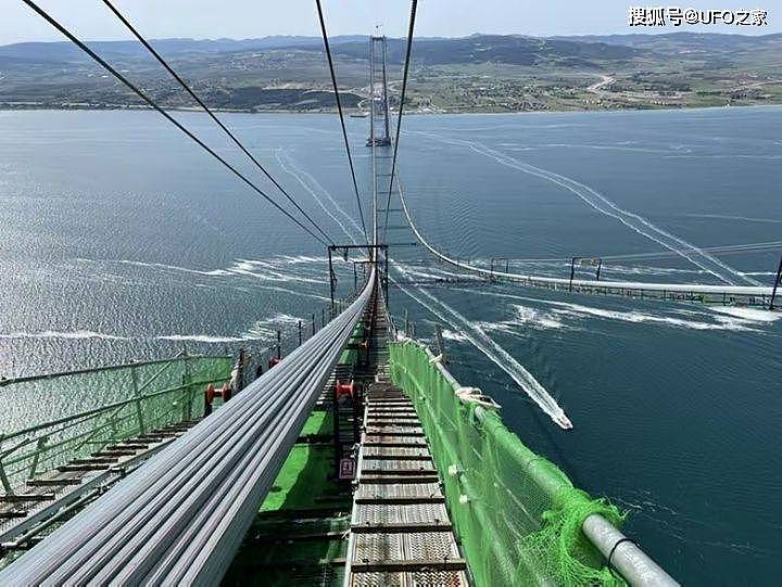 土耳其建成“跨洲大桥”，主跨世界第一，我国江苏有座更大的在建 - 12