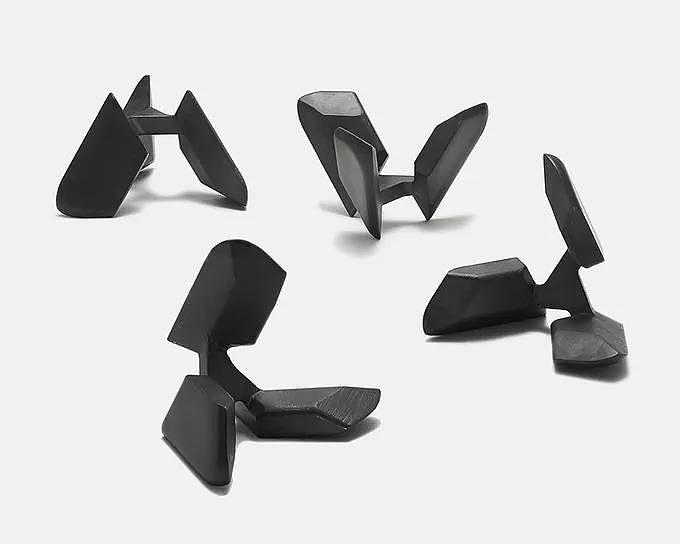 纽约设计师设计的金属拼图魔块，由四块完全相同的不锈钢组成！ - 11