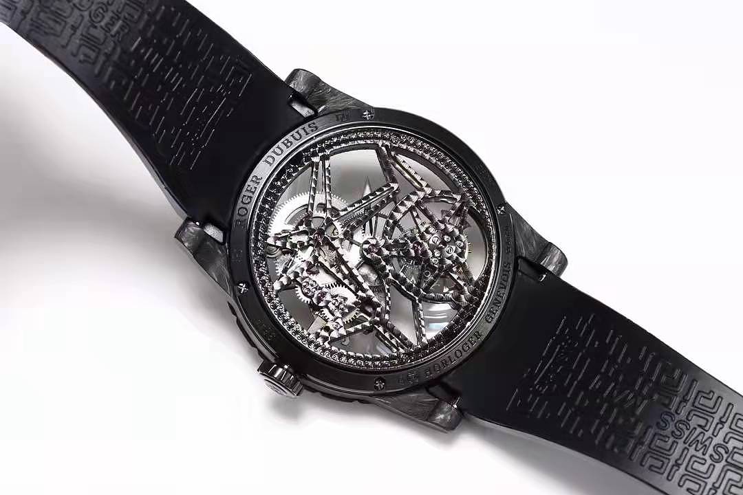 BBR罗杰杜彼王者系列碳纤维陀飞轮腕表升级V4版，艺术与时间的结晶 - 16
