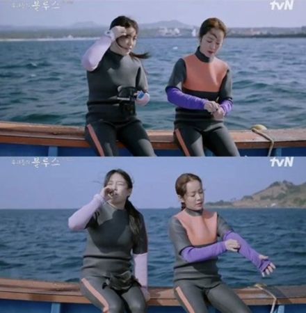 ▲曹惠晶復出演《我們的藍調時光》，韓網不買單。（圖／翻攝自tvN）