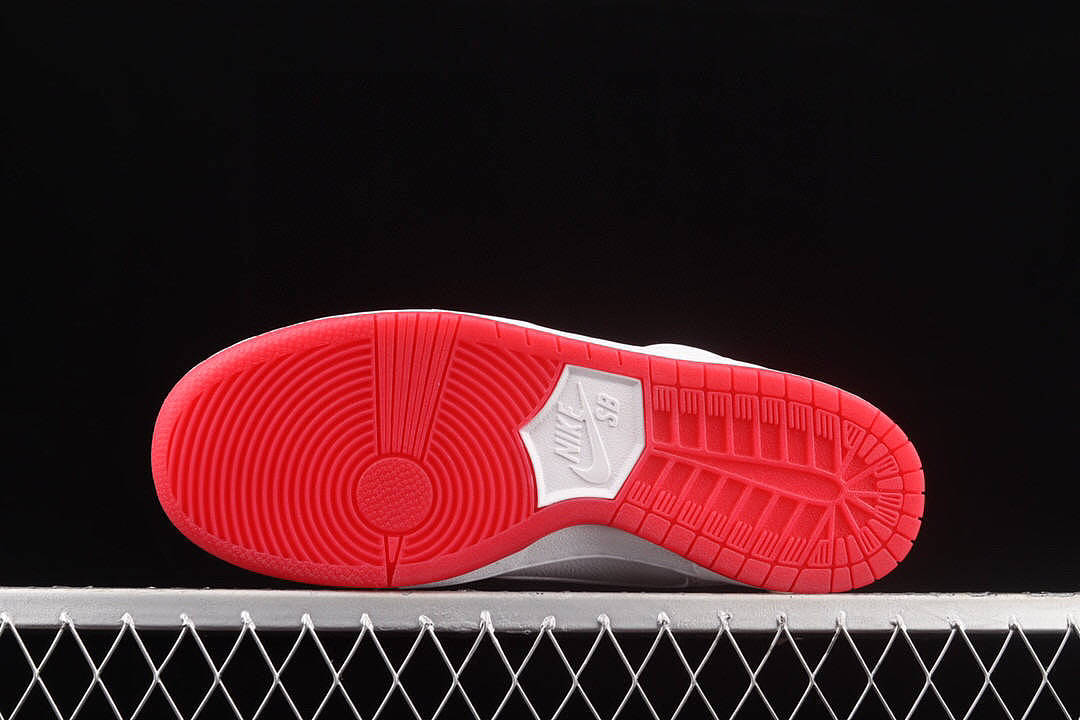 耐克白红椰子树 Nike SB Dunk Zoom High 刮刮乐高帮滑板鞋 - 5