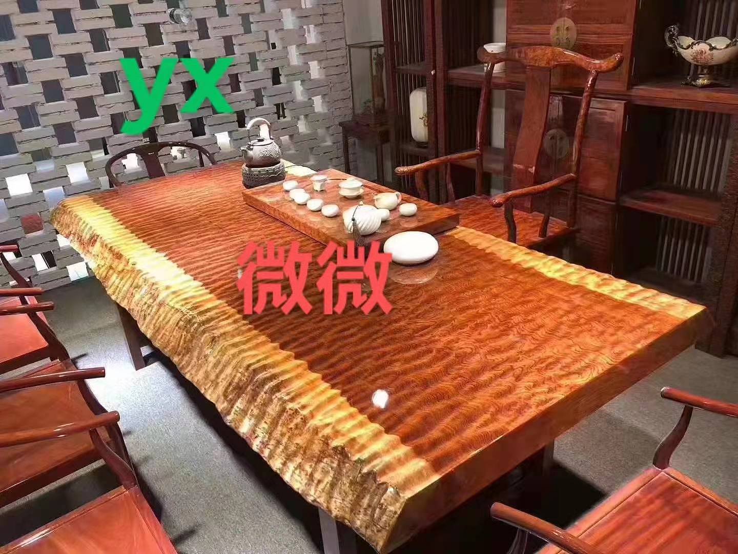 深圳土豪想买张大板桌，厂家开口就要一百万，土豪一气之下花五千买原木自己做 - 1