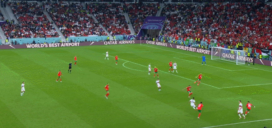 葡萄牙vs摩洛哥：攻势足球遇到克星，边缘人徒呼奈何 - 13