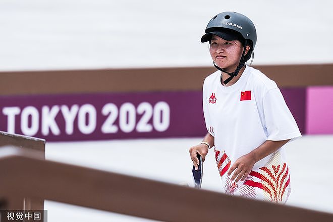 历史第1人!16岁曾文蕙创中国奥运滑板历史 决赛第6