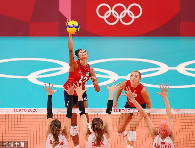 快讯-美国女排3-2险胜土耳其 收获小组赛三连胜 - 1