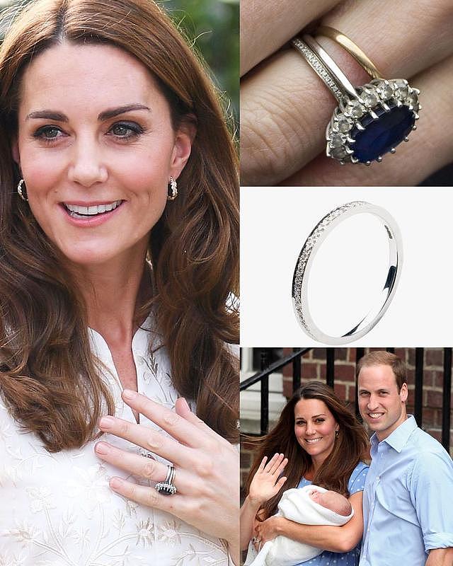 凯特王妃的珠宝都有故事：威廉送的戒指很用心，第一对耳环很惊艳 - 5