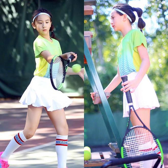 田亮女儿森碟不敌日本种子选手，提前结束网球国际赛事 - 1