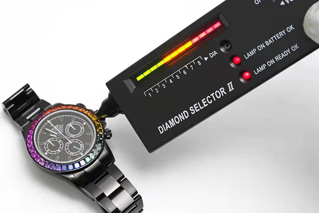N厂4130迪通拿改装之Blaken碳黑彩钻迪通拿腕表评测，这是黑化后的计时腕表 - 24
