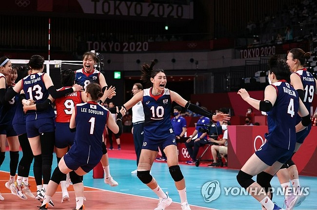 金软景28分韩国女排3-2土耳其 9年后重返奥运4强 - 1