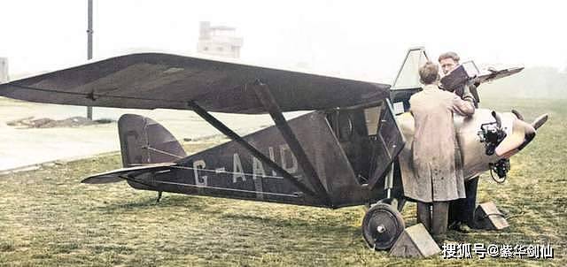 英国1929年设计的早期单翼飞机ABC Robin罗宾，由汽车公司制造 - 4