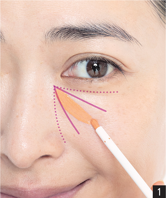 因口罩而更加醒目的肌肤问题！眼下三角区和脸颊斑点的叠涂法 - 7