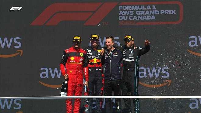 F1加拿大站成绩表:维斯塔潘0.99秒险胜 3人退赛 - 1