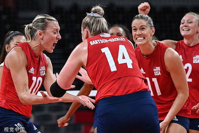 美国女排3-0巴西首夺冠军 美国队39金锁定奖牌榜第一 - 1
