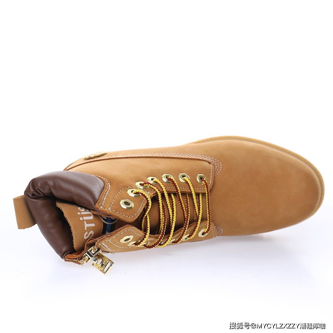 斯图西联名Stussy x 添柏岚Timberland 6 Inch Leather Boots经典6英寸大黄靴 - 4
