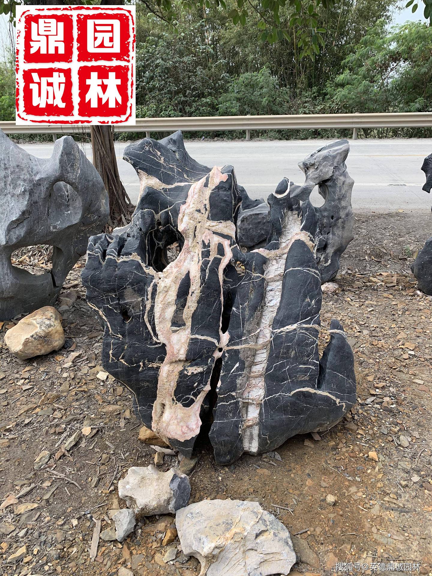 天然太湖石独石是一种奇特的窟窿石 - 6