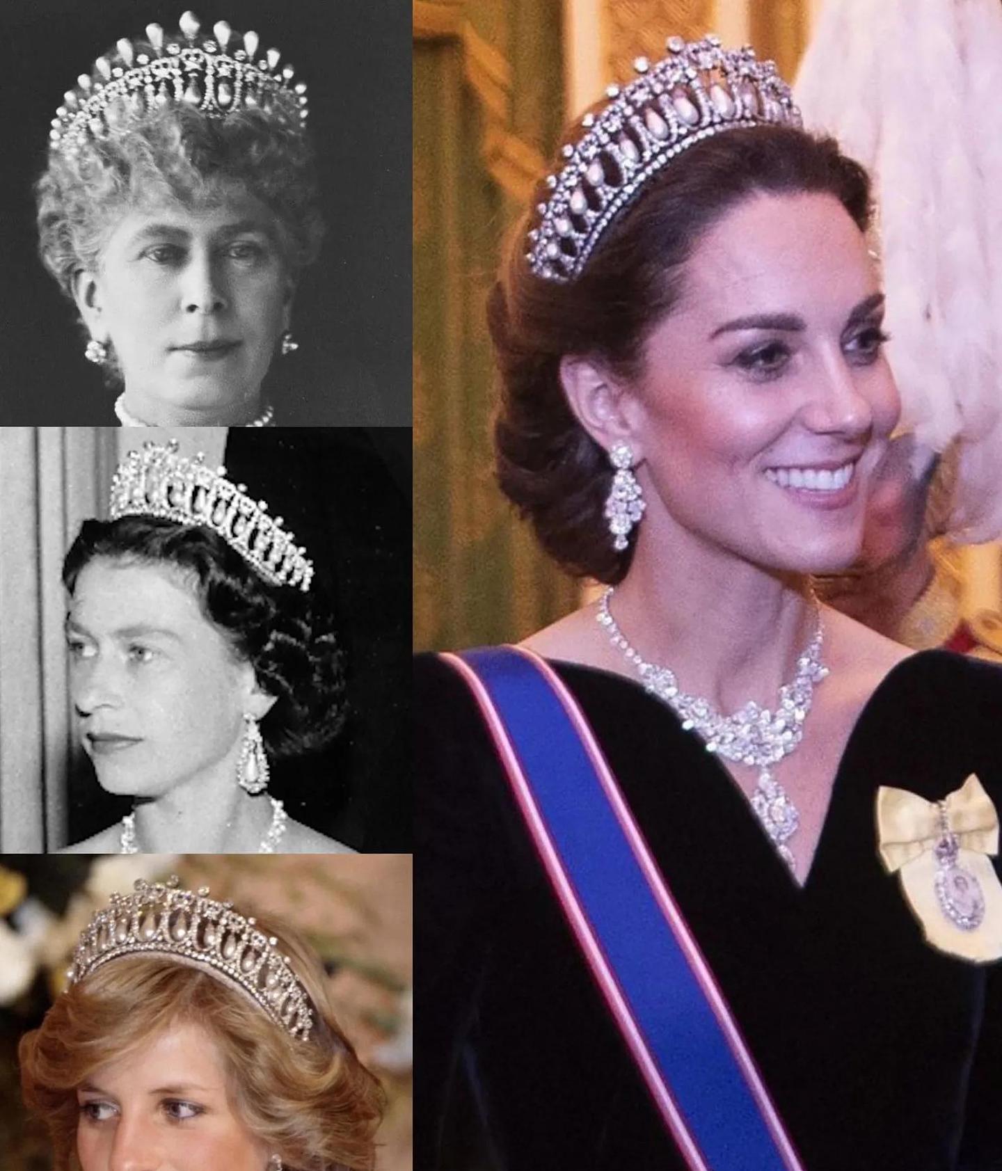 即将四十不惑的剑桥公爵夫人：这些年到底解锁了多少件皇家珠宝？ - 4