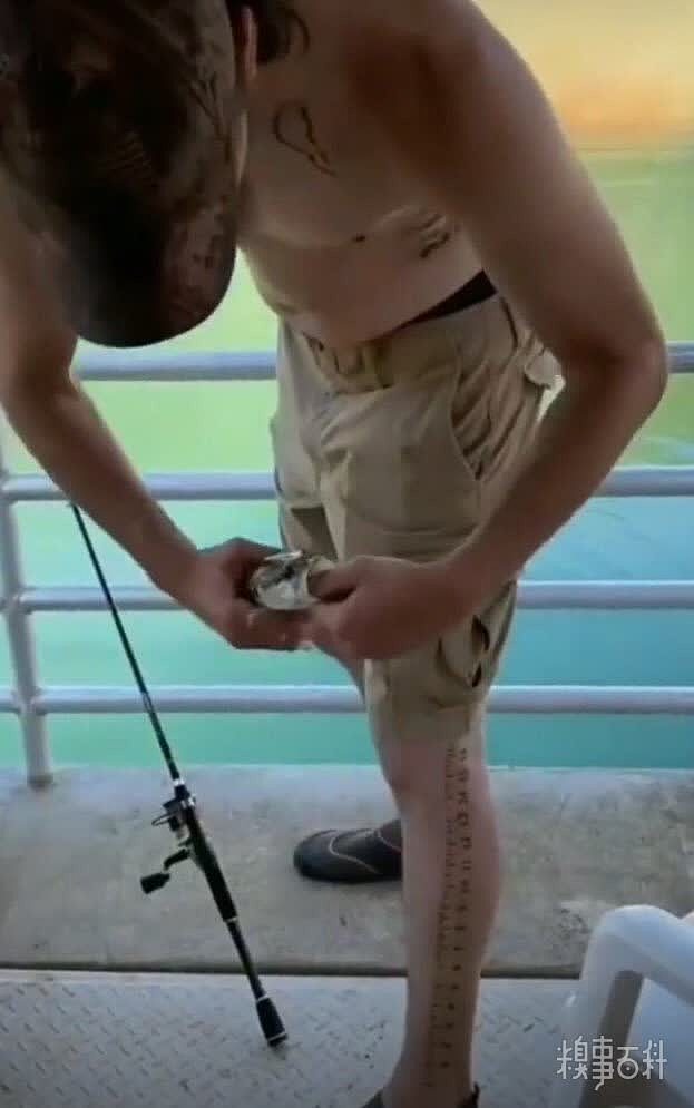 钓鱼人的专属纹身