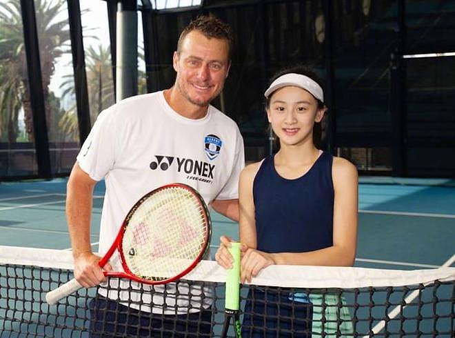 田亮女儿首获网球青少年世界排名，位列第 2822 位，全国排名第 27 位 - 7