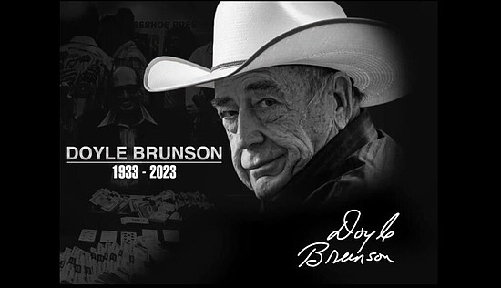 一代传奇落幕道尔·布朗森享年89岁｜Doyle Brunson - 1