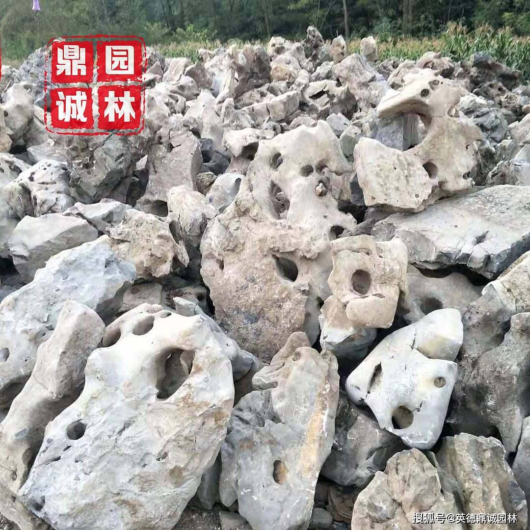 天然太湖石窟窿石是大自然的鬼斧神工造景石 - 3