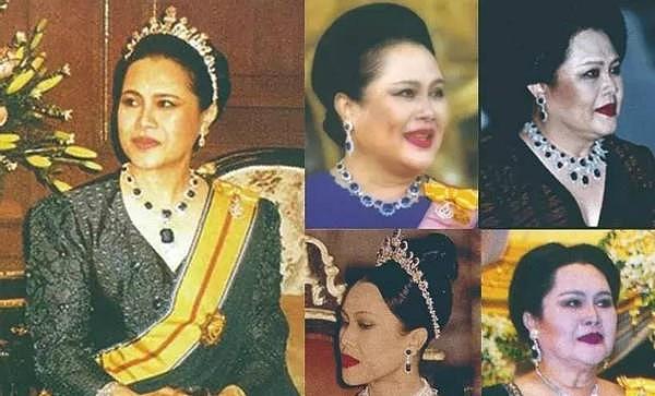 诗丽吉一次戴俩王冠，儿媳只能戴假花，都不如不丹公主戴发箍惊艳 - 20