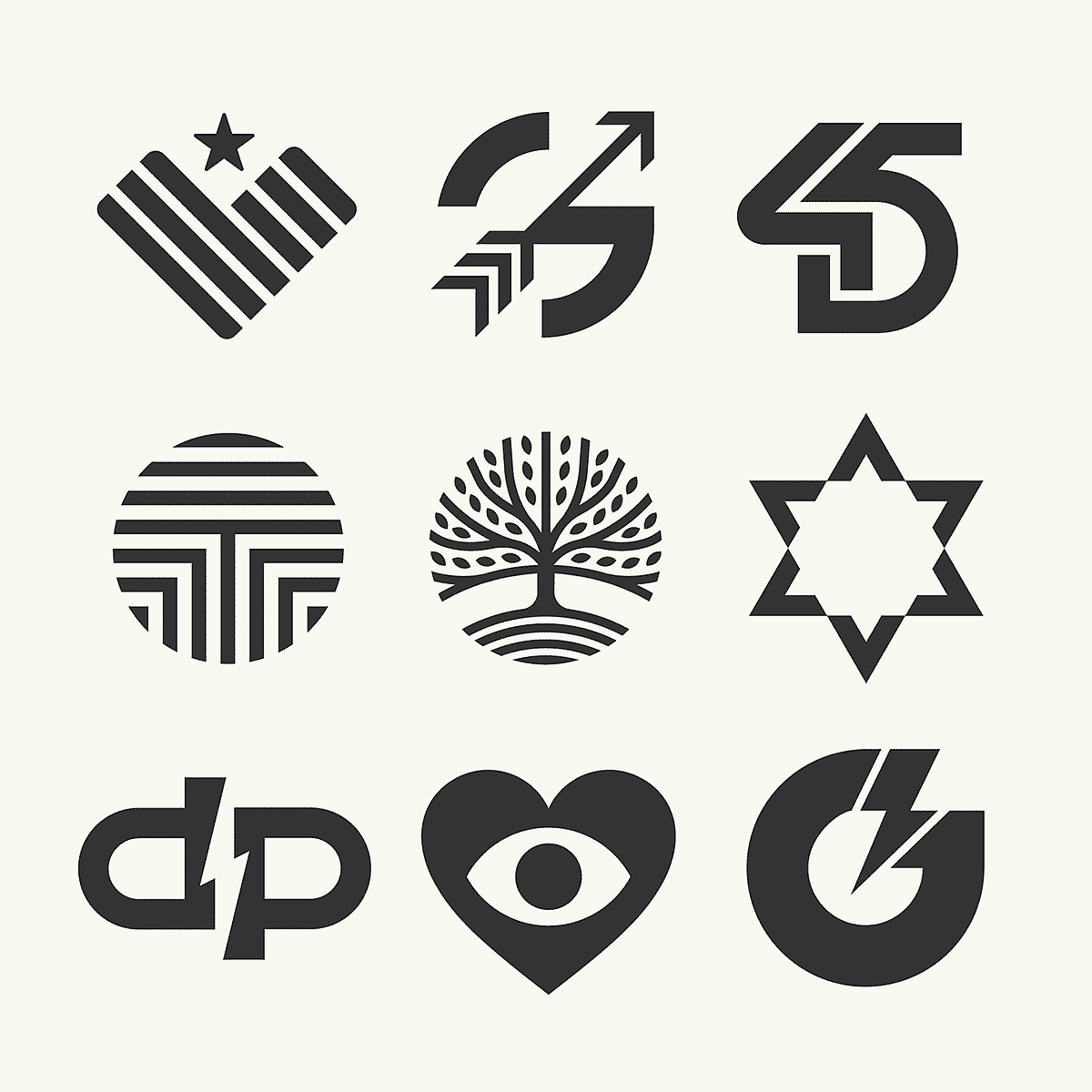 中汇设计：105款logo设计作品集 - 10