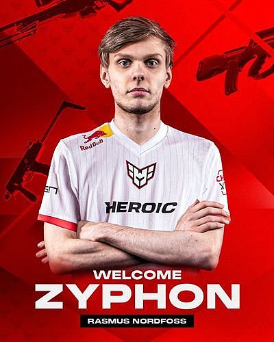 Zyphon将代表Heroic出战BLAST秋季总决赛 - 2