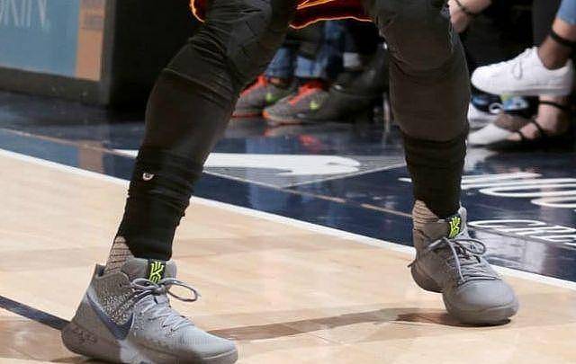 凯里欧文NBA赛场凯尔特人穿了哪些Nike Kyrie 4代和5代篮球鞋 - 18
