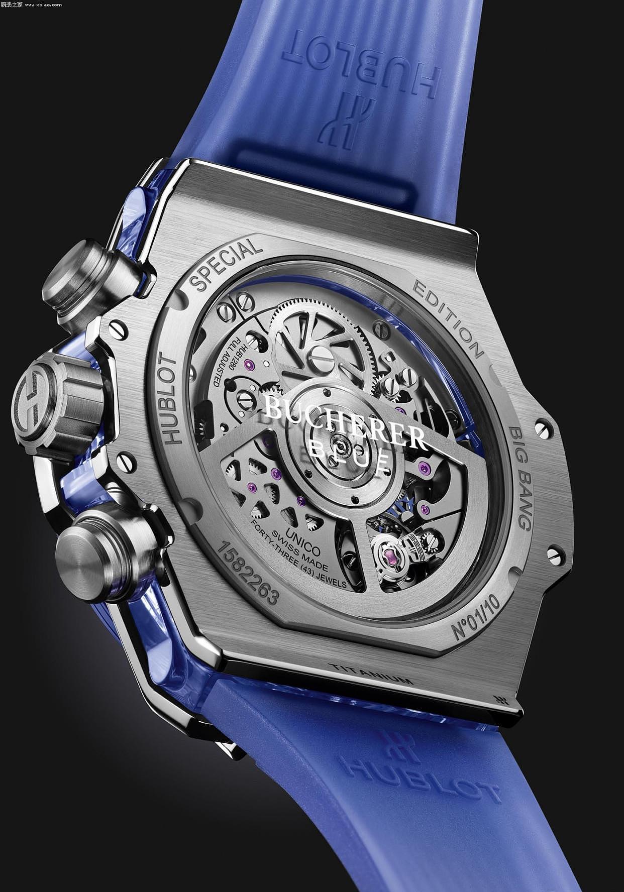 Hublot宇舶表推出Big Bang Unico腕表宝嘉尔蓝色特别版 - 5