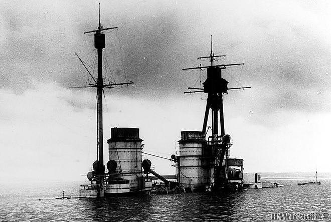 105年前 德国公海舰队在英国斯卡帕湾自沉 历史最大规模自沉事件 - 6