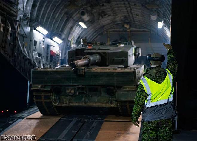 加拿大援助乌克兰的第一辆豹2A4坦克抵达波兰 用于培训车组人员 - 12