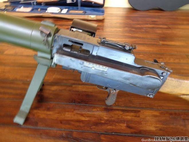细看：马克沁MG 08/15轻机枪 一战德军主力武器 完美修复待价而沽 - 15