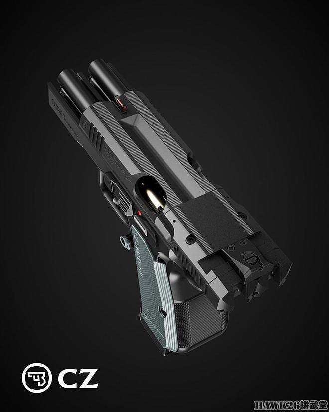 CZ武器公司愚人节整活儿“幻影2×2”紧凑型手枪 被现实产品打脸 - 6