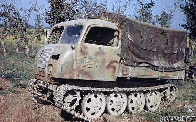 图说：RSO自行反坦克炮 履带式牵引车魔改型号 弄巧成拙的典型 - 3