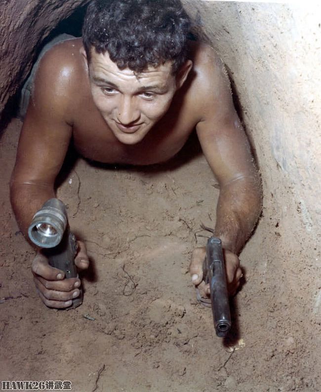 图说：越战“地鼠部队”传奇 钻入地下迷宫 武器全靠M1911手枪 - 4