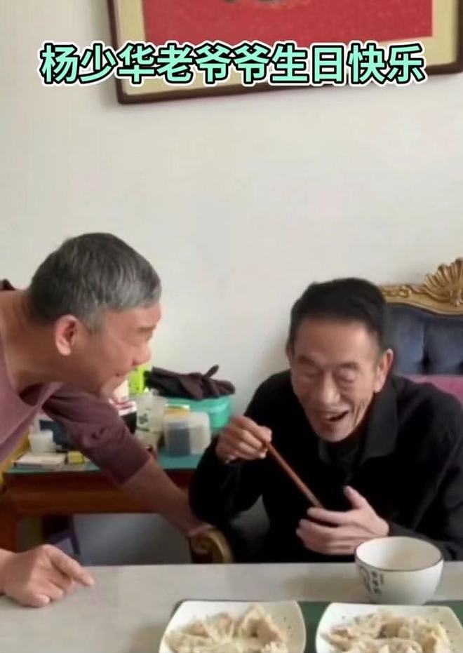 杨少华在家庆90岁大寿！仅摆两盘饺子桌旁都是药，和儿子拒绝外出 - 6