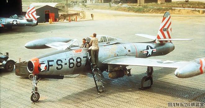共和F-84“雷霆喷气”战斗机 朝鲜战争时期朴实无华的“多面手” - 6