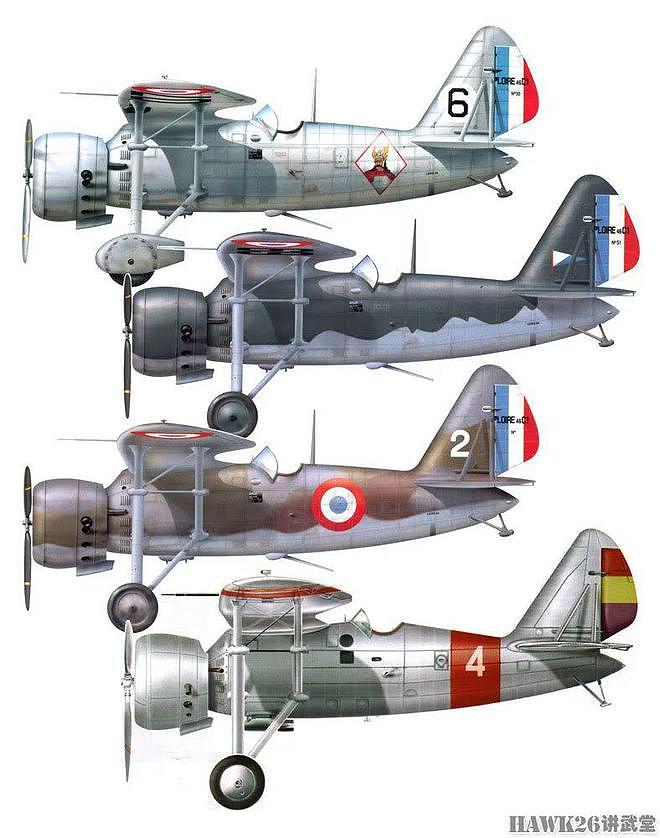 90年前 法国Loire-45战斗机首飞成功“鸥式翼”构型刚量产就落后 - 10