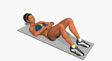 专门为初学女性腹肌锻炼而设计7个动作！ - 1