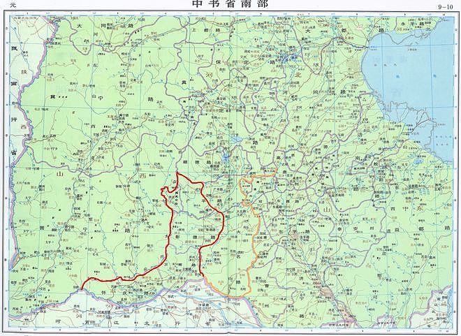 中原地带的大行政区，曾长期以黄河为界，是从何时跨越黄河南北的 - 5