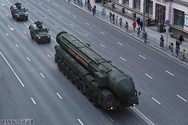 莫斯科“胜利日”阅兵式第一次夜间彩排 所有重型装备全部亮相 - 22