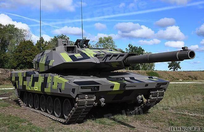 细看：莱茵金属KF51“黑豹”主战坦克 130mm主炮还要搭配巡飞弹 - 5