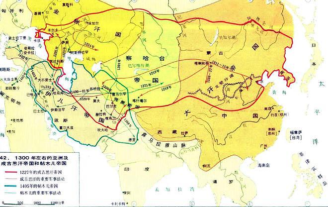 大蒙古国3次西征，共计打下了2725万平方公里土地？包括哪些国家 - 3
