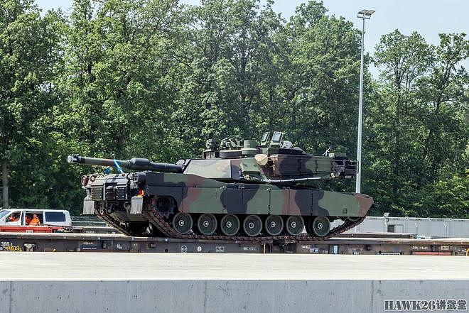 美军第一批M1A2坦克运抵波兰储备基地 将大幅提高快速部署能力 - 6