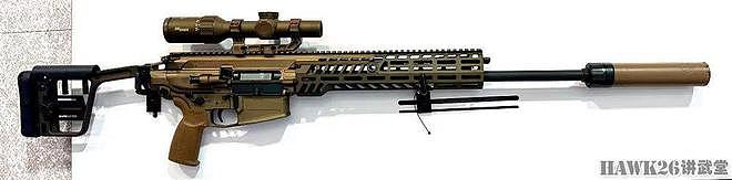 西格绍尔展出新枪 曾参加美国特种作战司令部半自动狙击步枪竞标 - 2