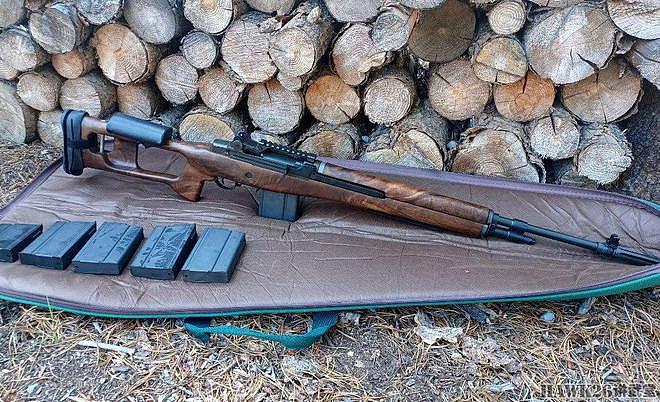 美或丑：采用SVD枪托的M14步枪 优质胡桃木打造的“邪教”产物 - 7