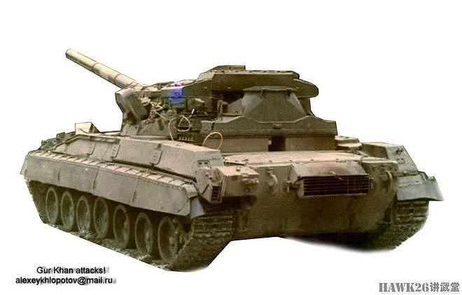 哈尔科夫机械设计局“477A1工程”曾经最有希望的新一代苏联坦克 - 6