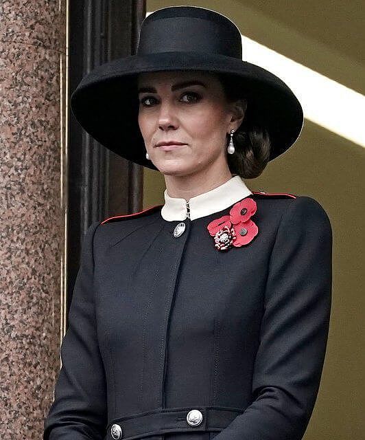 英国王室的三朵金花高贵优雅！卡米拉泪洒现场，穿黑衣与弟媳比美 - 11
